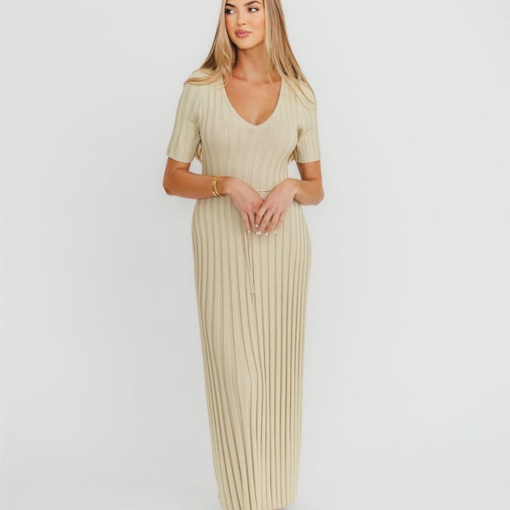 Worth Collective Oakley Ribbed Dress